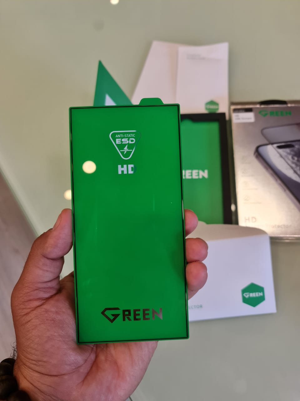 Green Screen Protector For Samsung