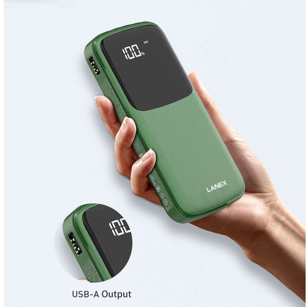 Lanex LPB-N25 HIGH CAPACITY POWER BANK 10000mAh