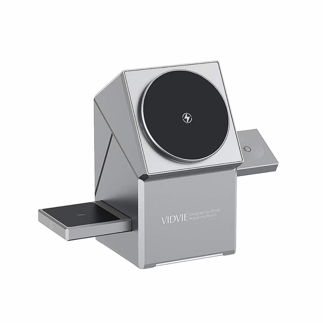 VIDVIE WLC1421 15W desktop 3-in-1 touch stand wireless charging