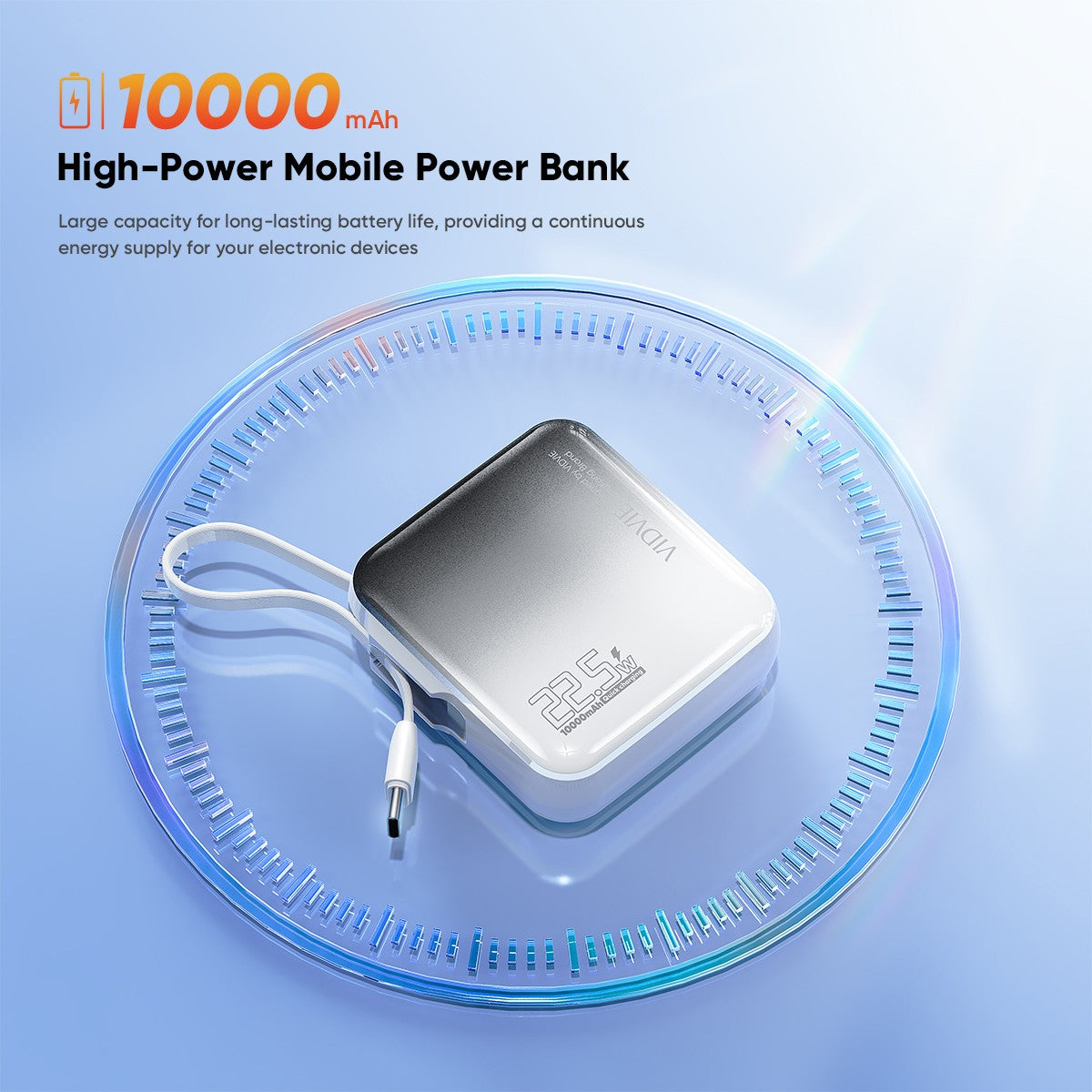 VIDVIE PB7019 Power Bank 10000MAH