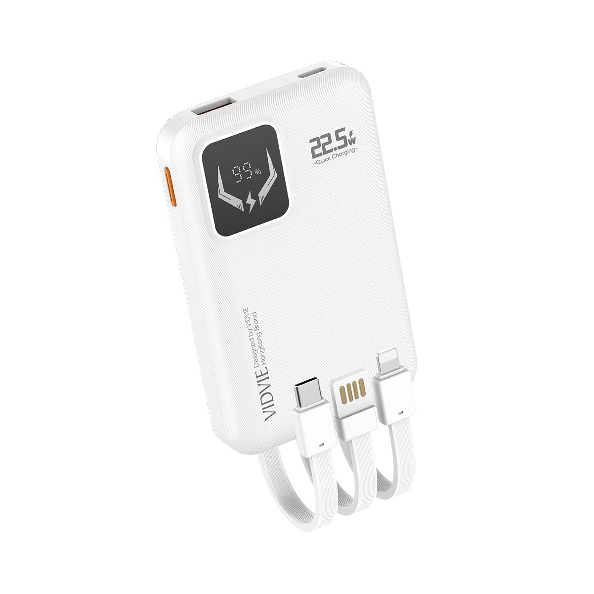 VIDVIE PB7009 3-IN-1 Comes With Three-Cable Charging Power Bank