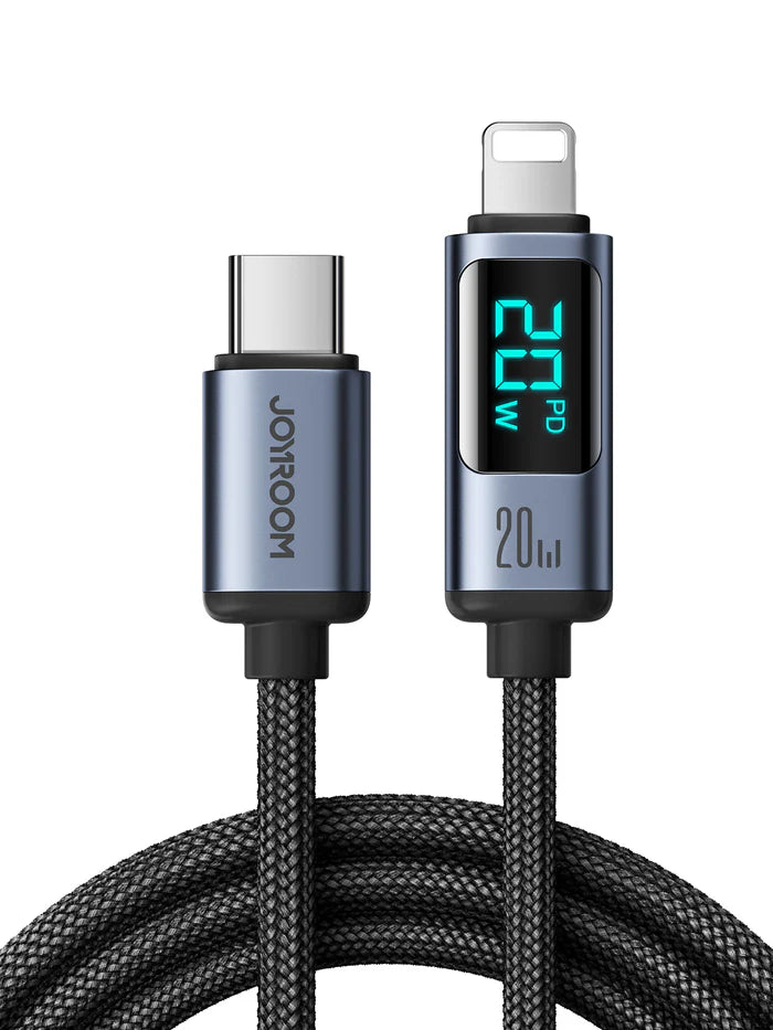 JOYROOM S-CC100A16 100W Digital Display Fast Charging Data Cable