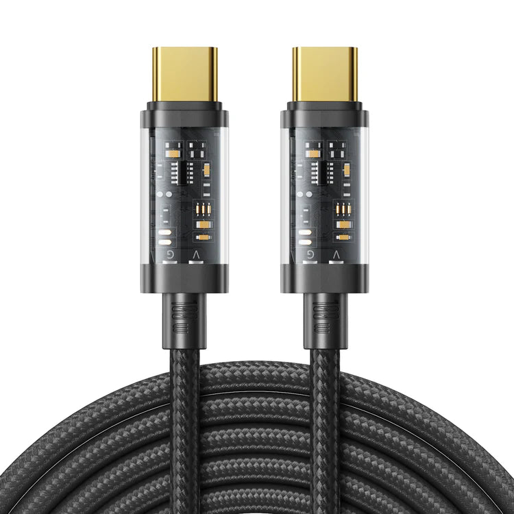 Joyroom JR - S-CC100A20 Type-C to Type-C 100W Data Cable 2m-Black