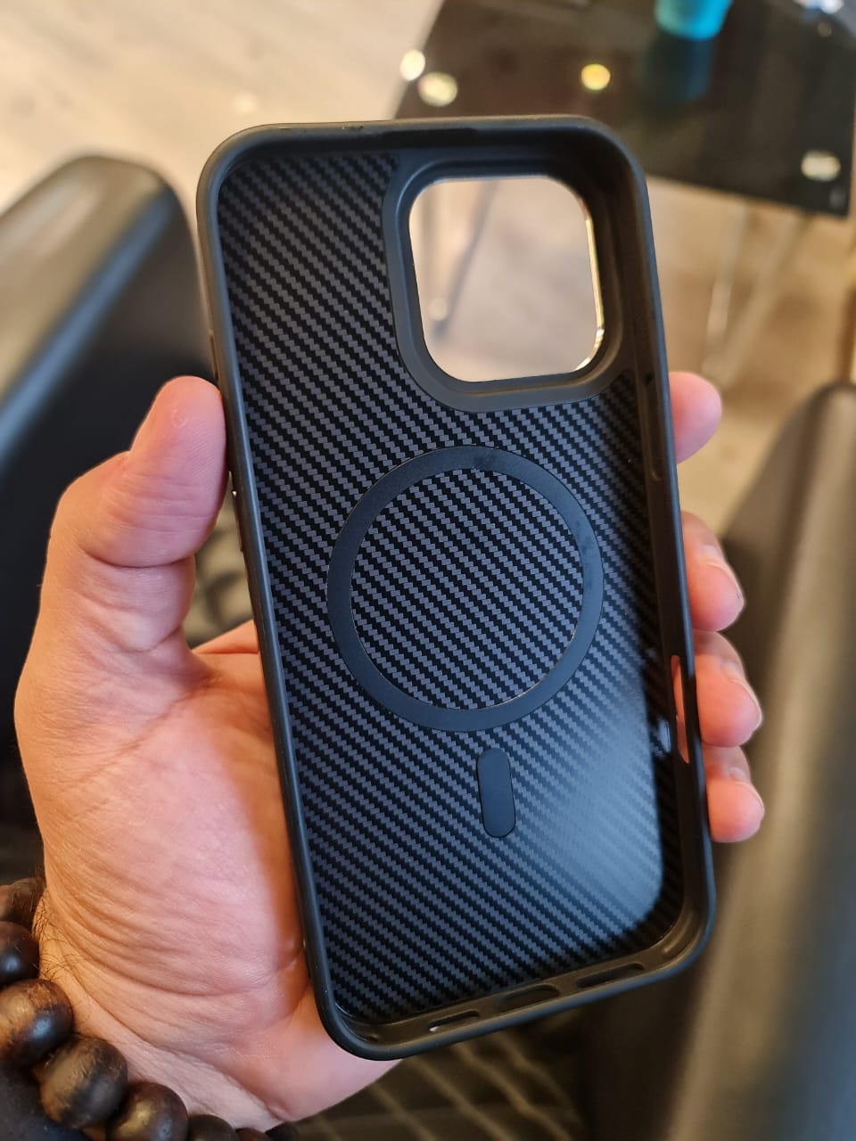 Carbon Military Armor Case For iPhone