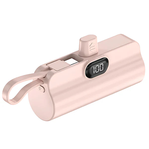 Mini Power Bank,Capsule Power Charger 5000mAh