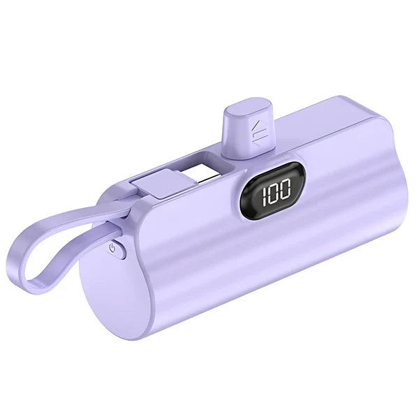 Mini Power Bank,Capsule Power Charger 5000mAh