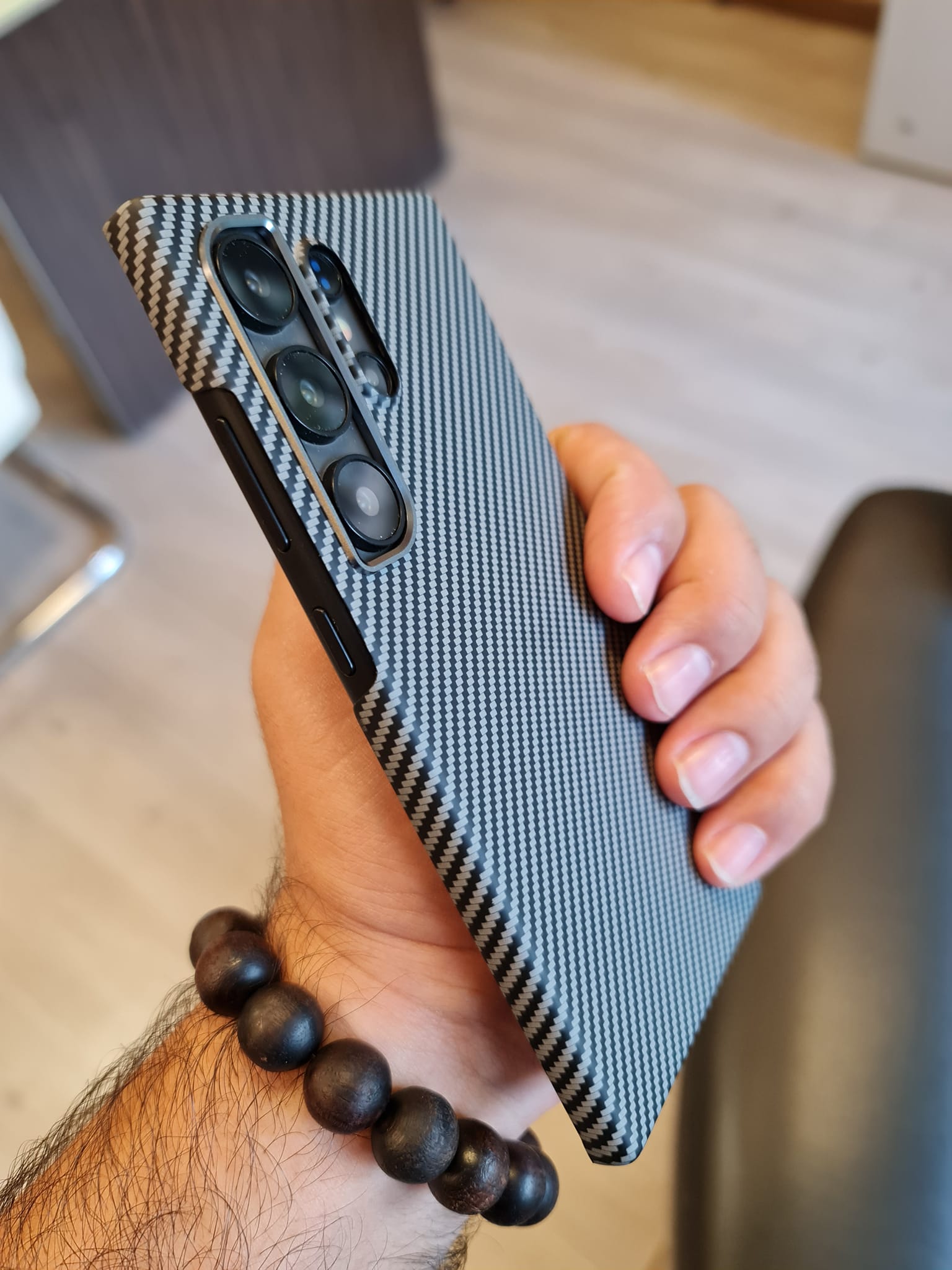 Slim Fit Original Carbon Fiber Case For Samsung