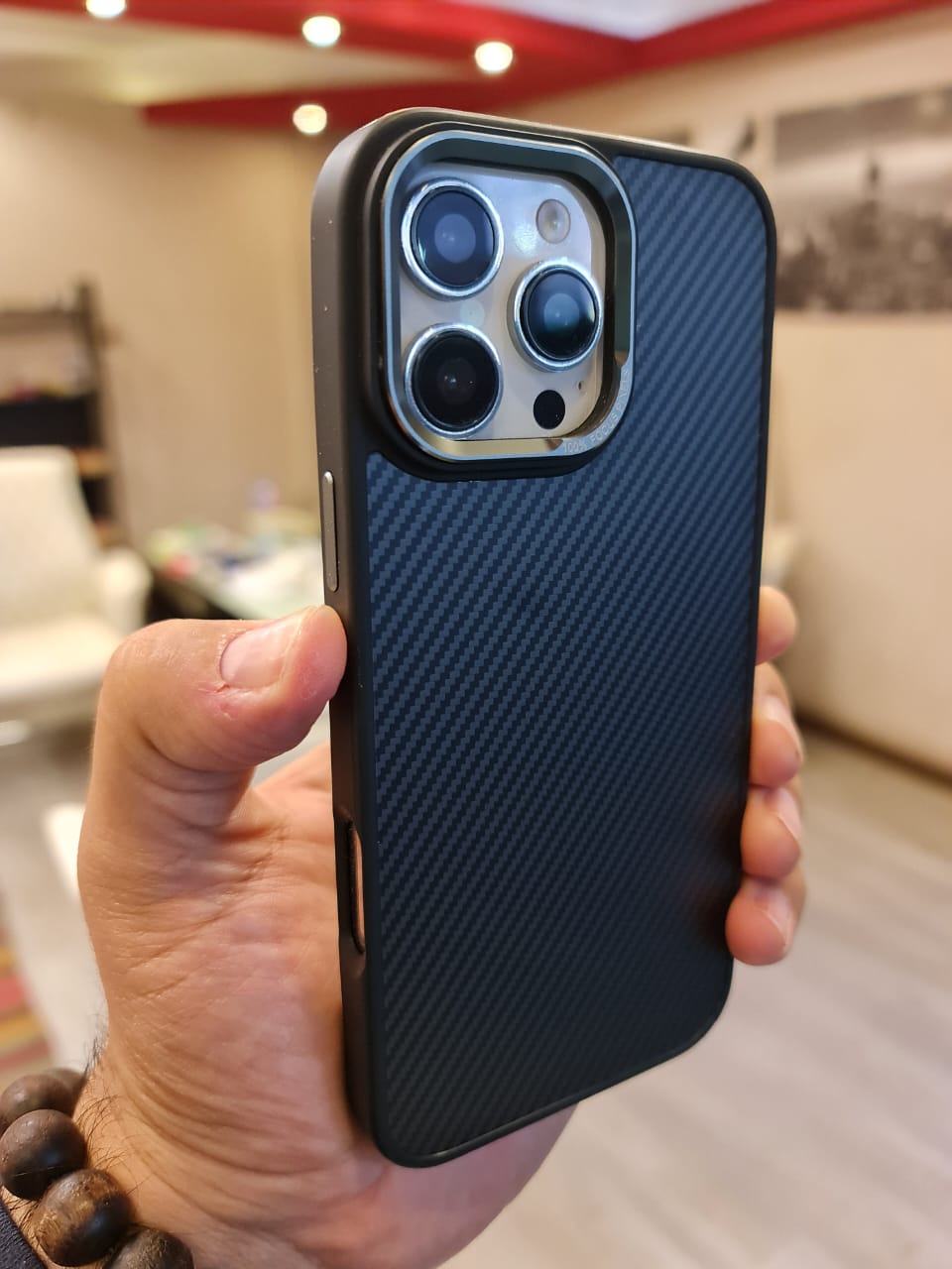 Carbon Military Armor Case For iPhone