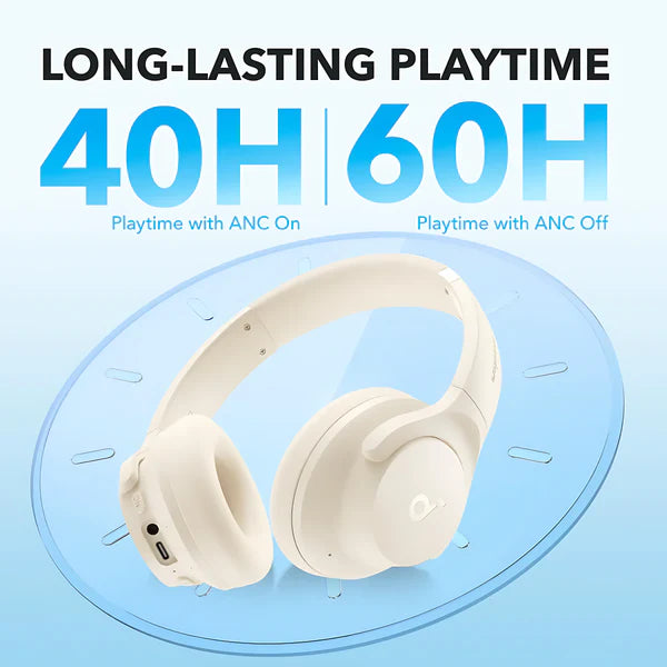 Q20i | Hybrid Active Noise Cancelling Headphones