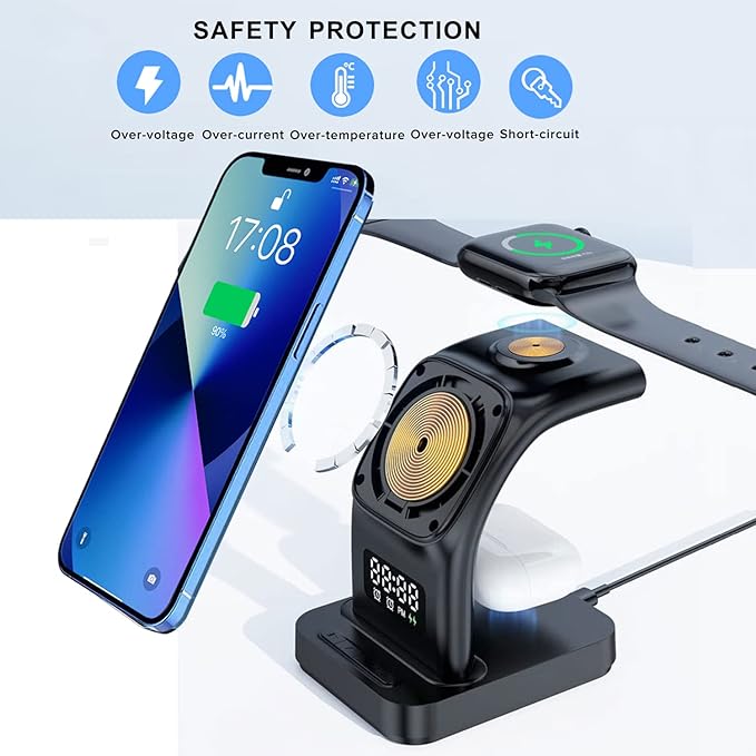 MAJENTIK MW11 Wireless Charging Station 5 in 1