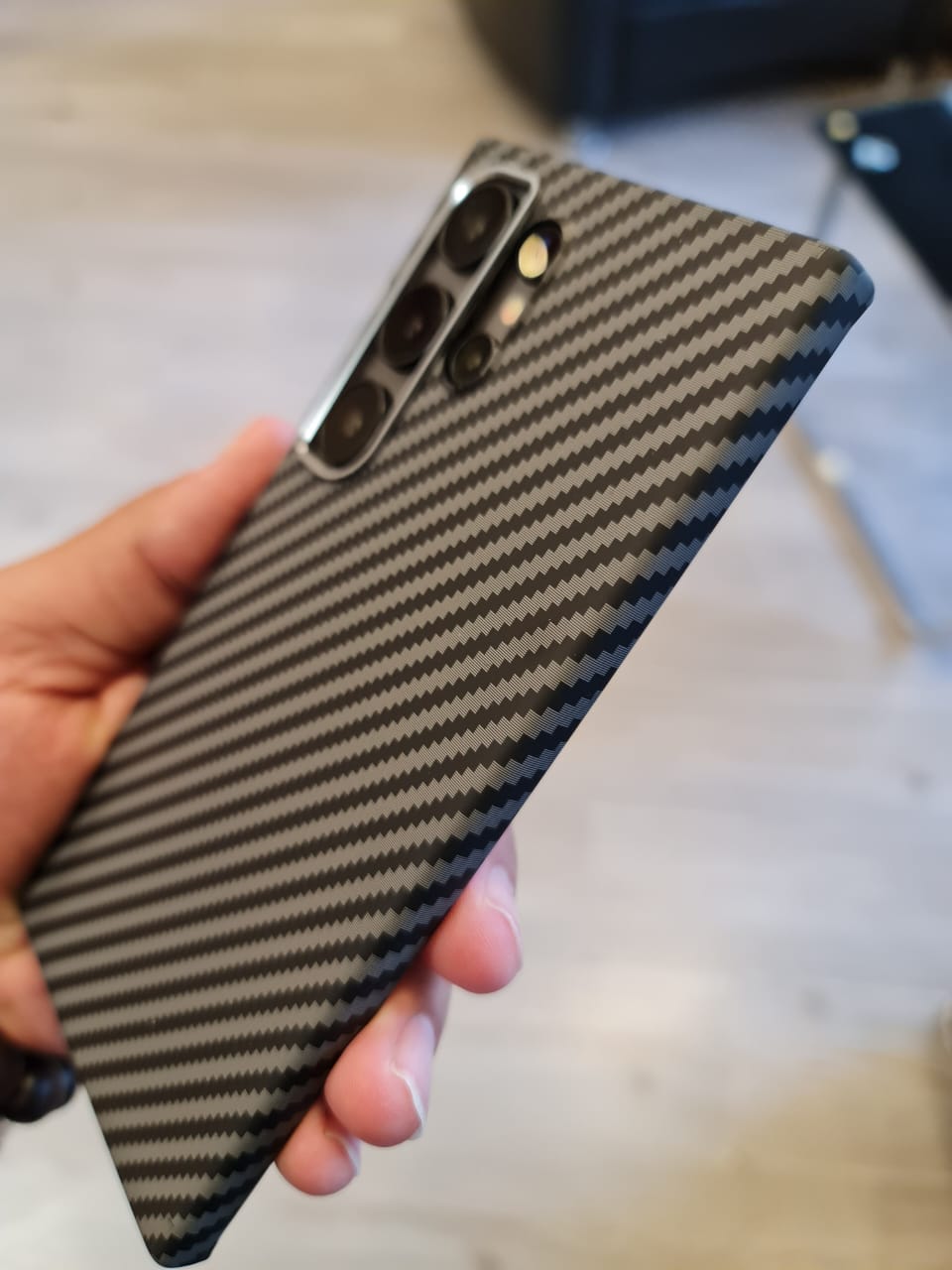 Slim Fit Original Carbon Fiber Case For Samsung