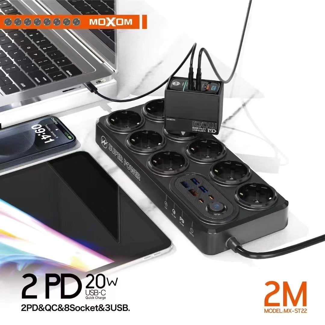 MoXom MX-ST22 Power Socket PD 20W Fast Charging