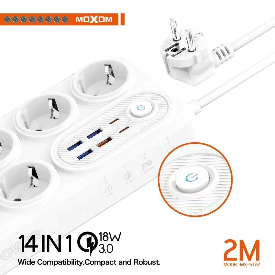 MoXom MX-ST22 Power Socket PD 20W Fast Charging