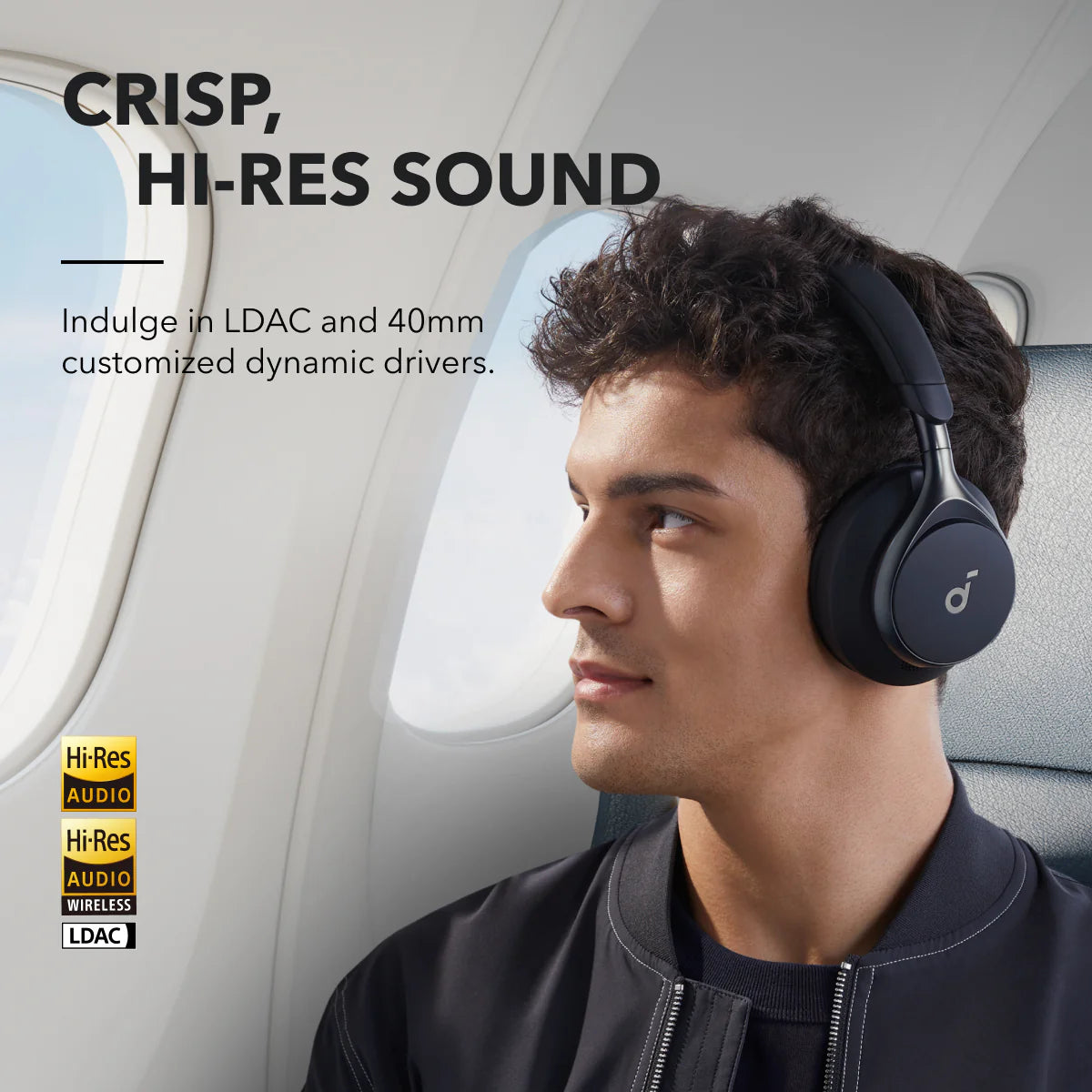 Space One A3035 | Active Noise Cancelling Headphones