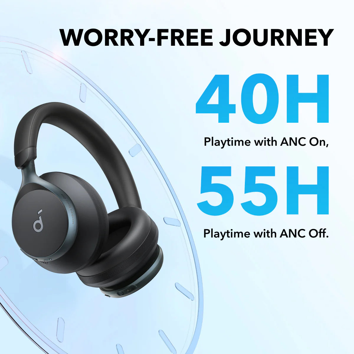 Space One A3035 | Active Noise Cancelling Headphones