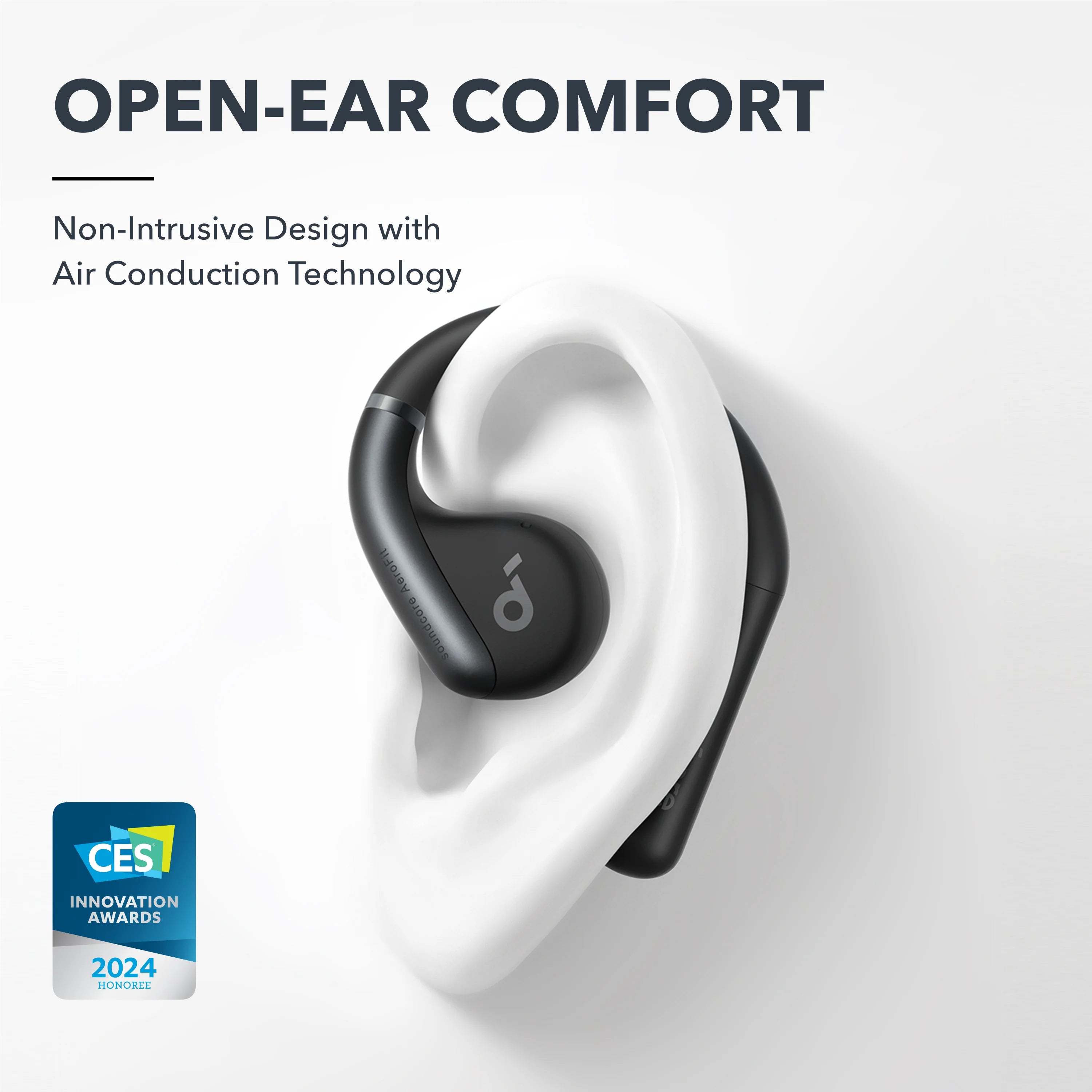 AeroFit A3872 | Superior Comfort Open-Ear Earbuds