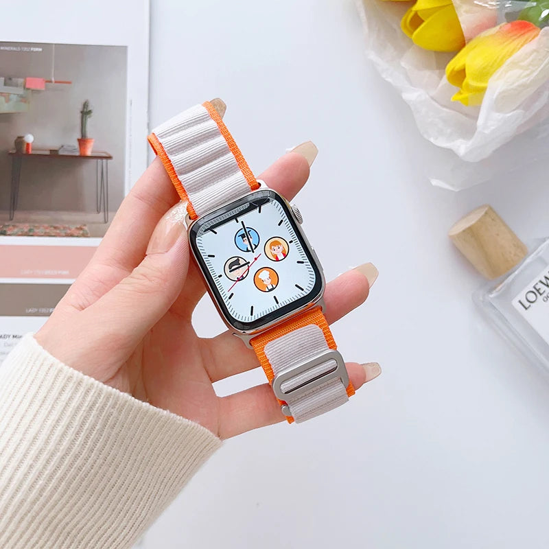 Bracelet nylon apple discount watch