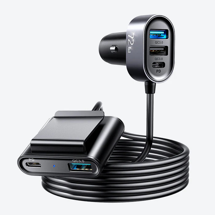 JOYROOM JR-CL05 5 multi-port (2 PD + 3 QC3.0) fast car charger