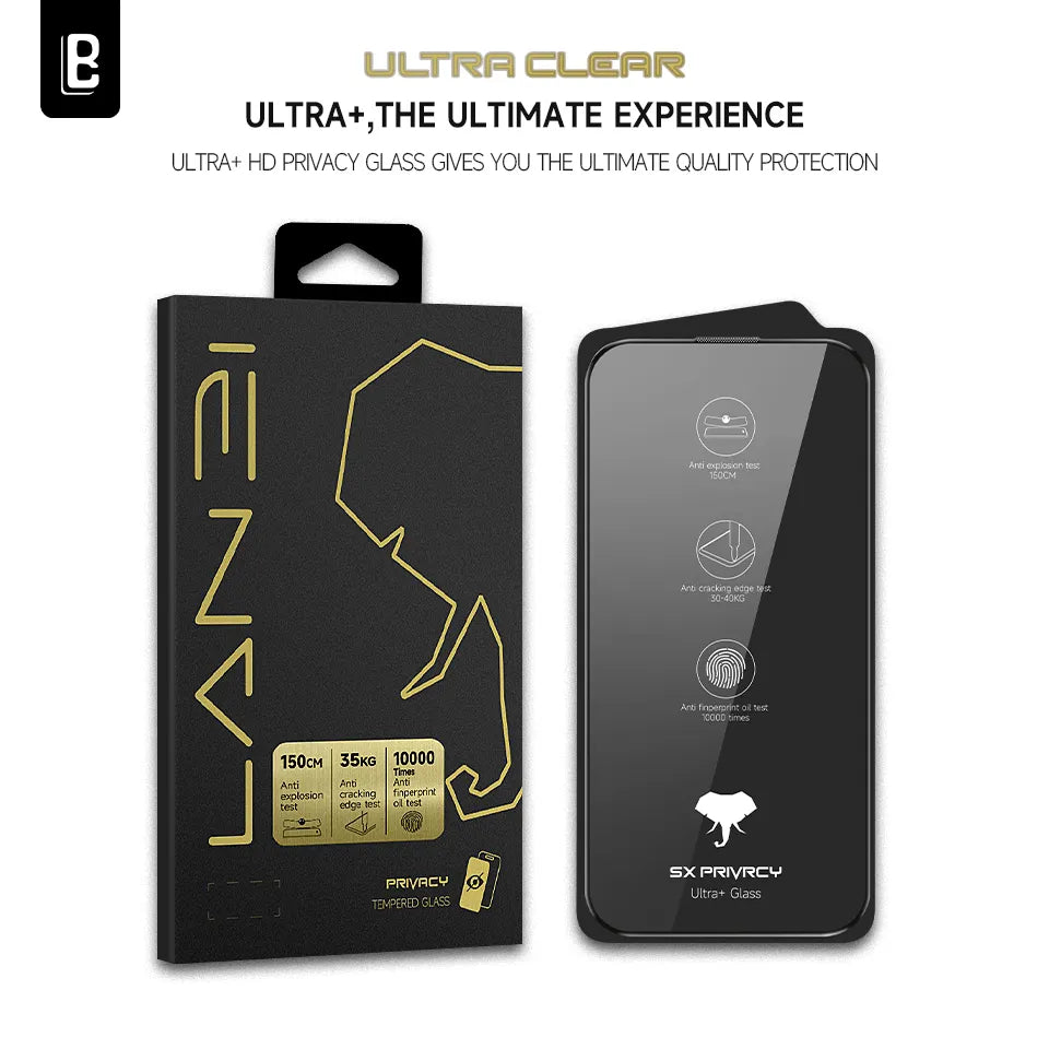 LanBi Ultra Privacy Anti Spy Anti-Glare Screen Protector For IPhone