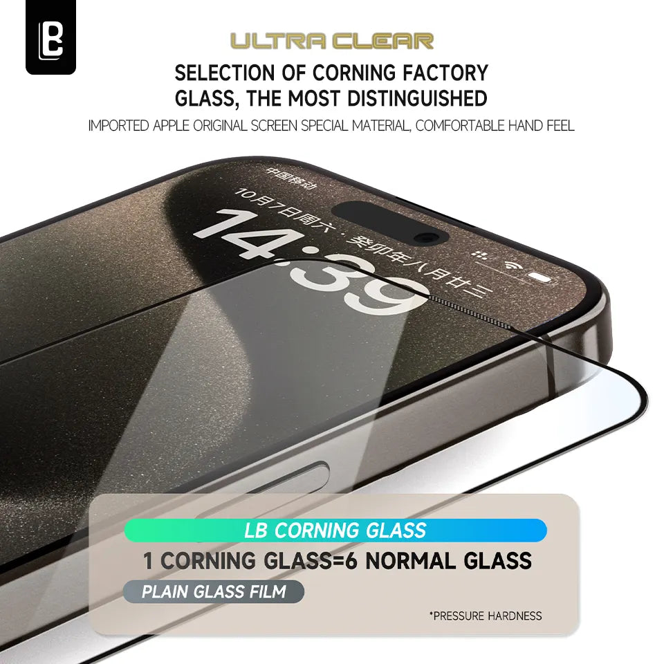 LanBi Ultra 5X Clear Glass Screen Protector For iPhone