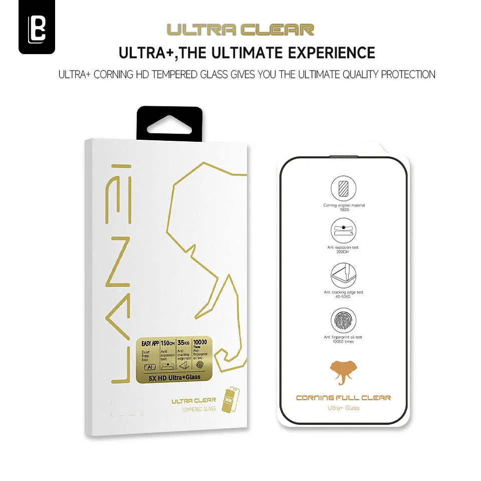 LanBi Ultra 5X Clear Glass Screen Protector For iPhone