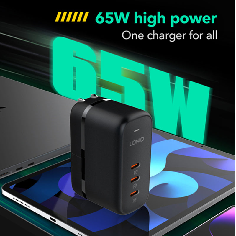 LDNIO Q367 65W GaN Supper Fast Charger