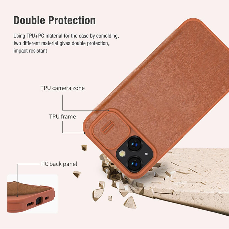 Nillkin Qin Pro Series Leather case for Apple iPhone