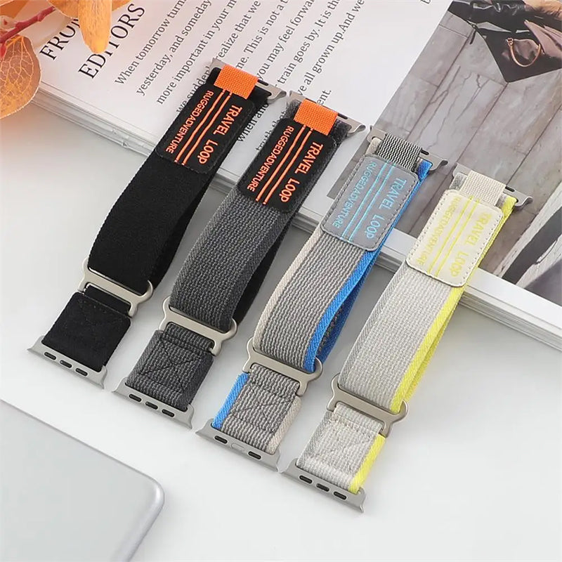 unipha Nylon Loop Band For Apple Watch