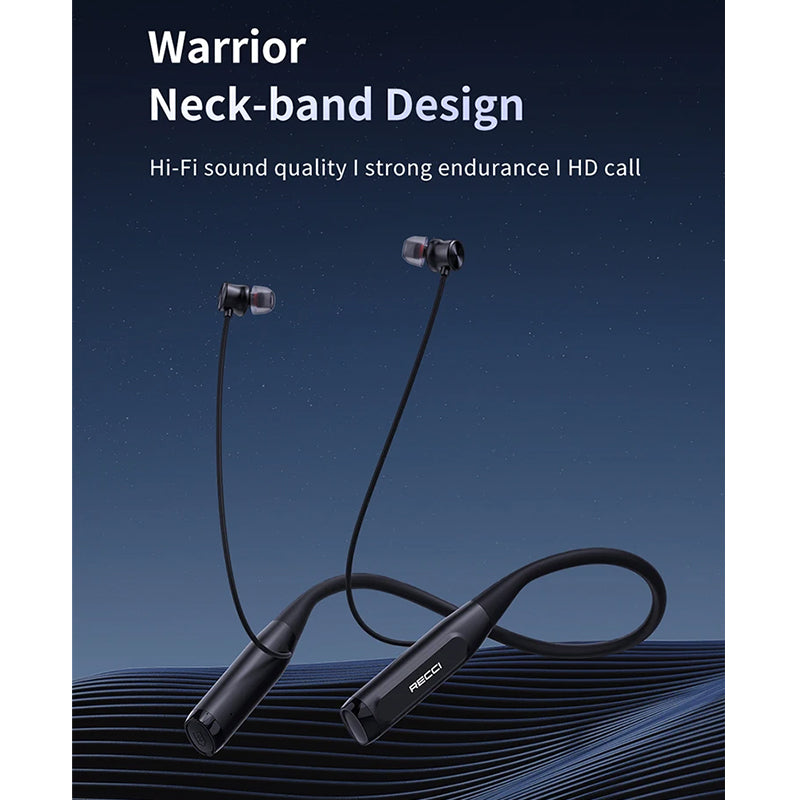 Recci REP-W65 Warrior Neck Band Design Earphone