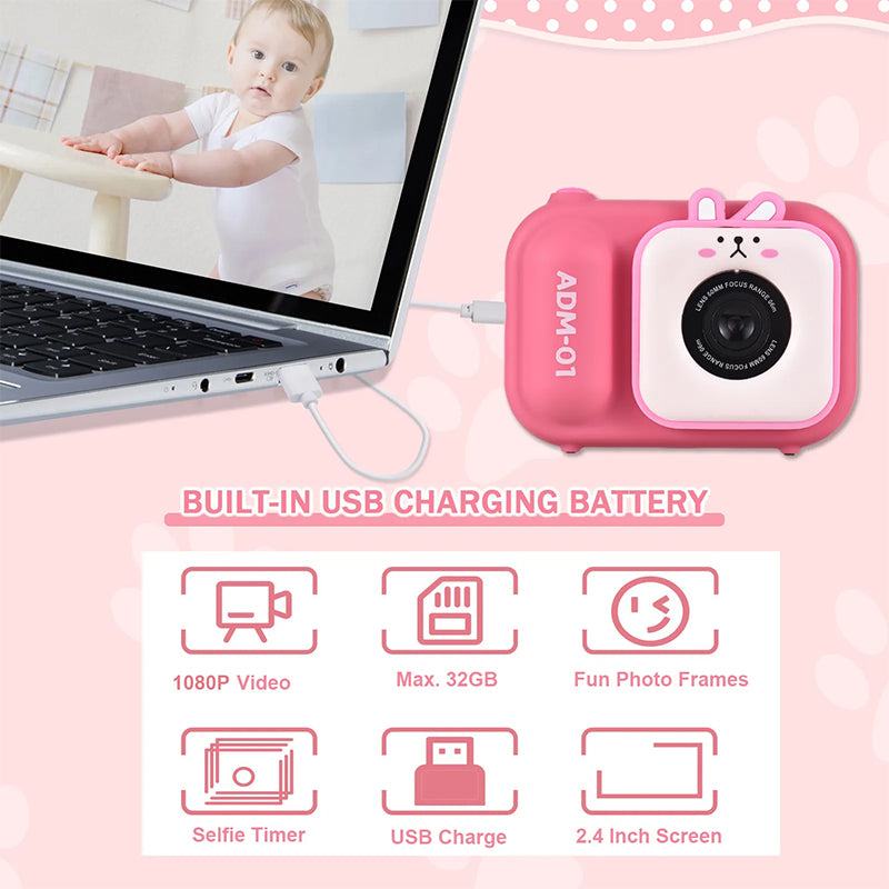 S11 camera kids cartoon digital cameras 1080P camera