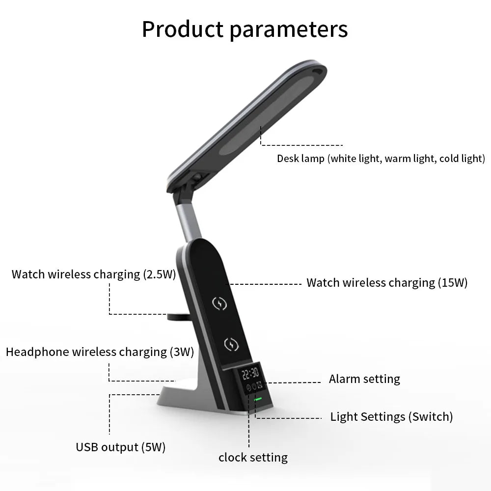 DUAL COIL MAX 15W WIRELESS CHARGER 7 IN 1