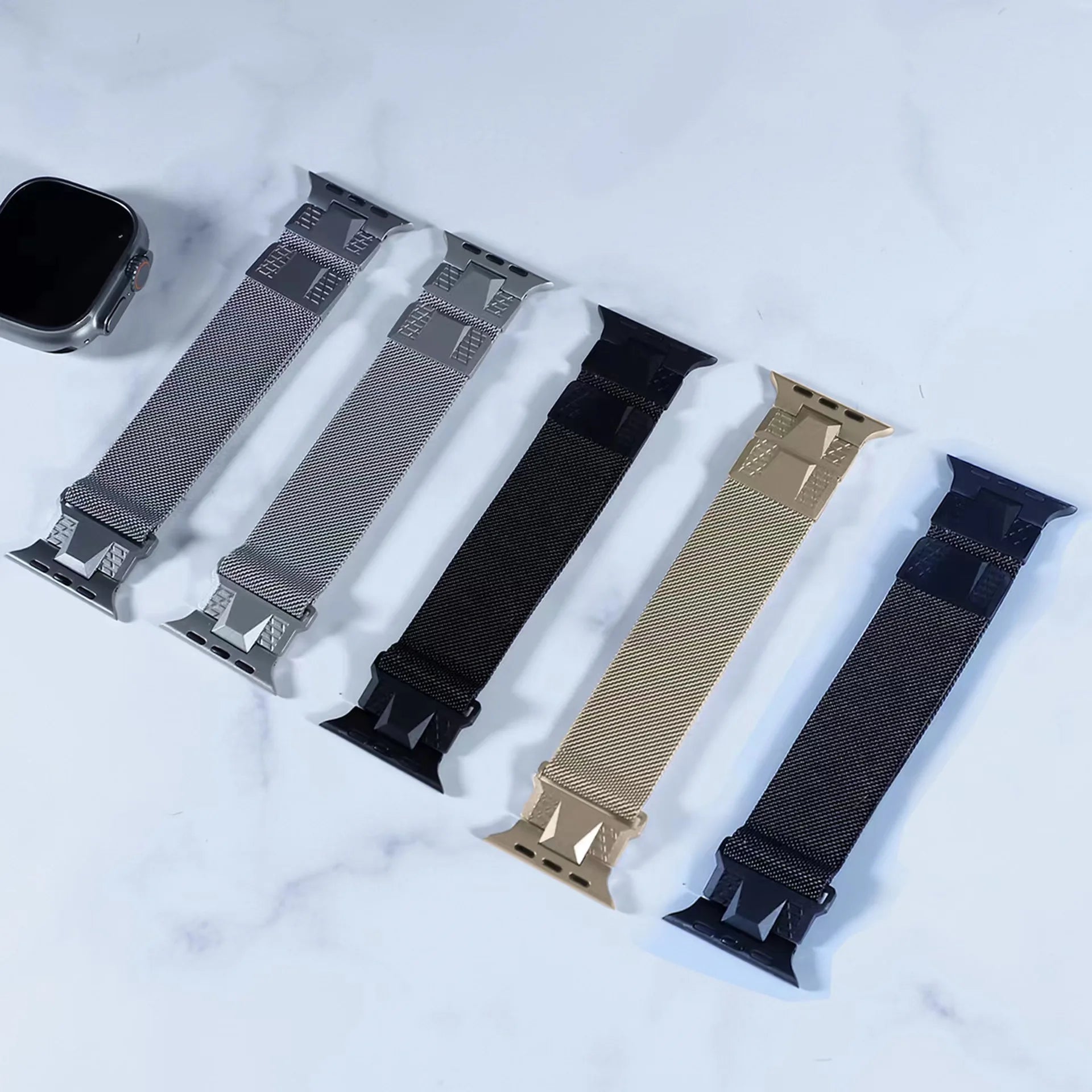 Stainless Steel Magnet buckle Apple Watch Strap