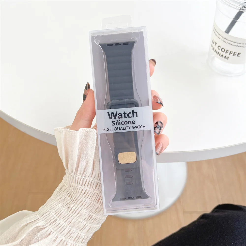 Simple Stylish Smart Watch Band Silicone