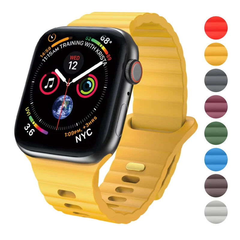 Simple Stylish Smart Watch Band Silicone