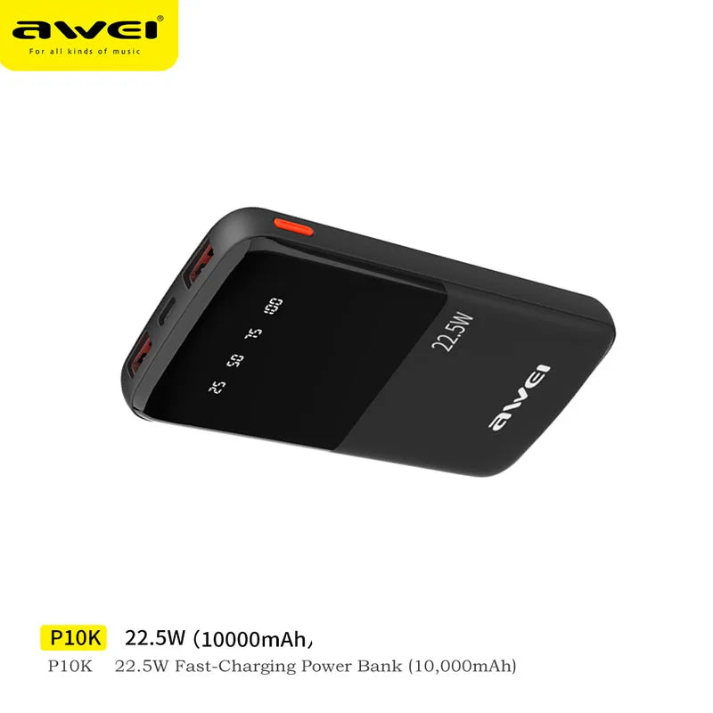 Awei P10K Portable Power Bank10000mAh