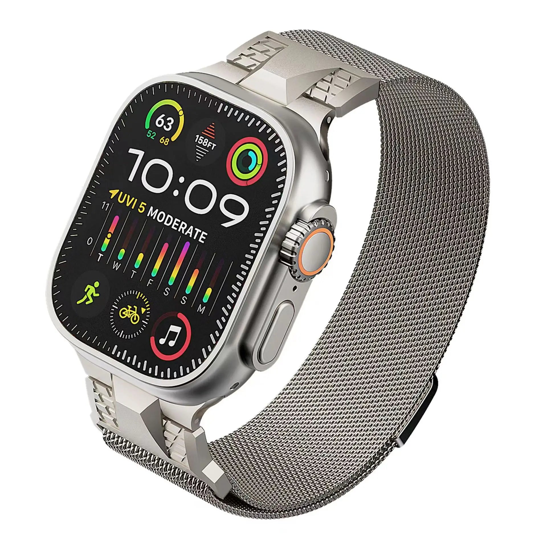 Stainless Steel Magnet buckle Apple Watch Strap