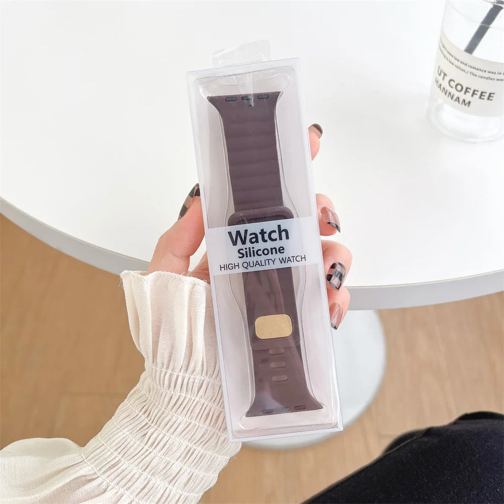 Simple Stylish Smart Watch Band Silicone