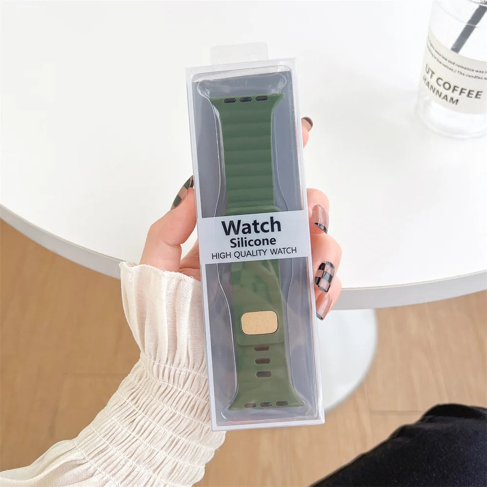 Simple Stylish Smart Watch Band Silicone