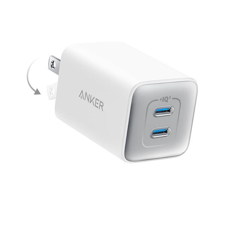 Anker 523 47W USB C Charger Nano 3 2 Port Compact GaN Fast Charger A2039