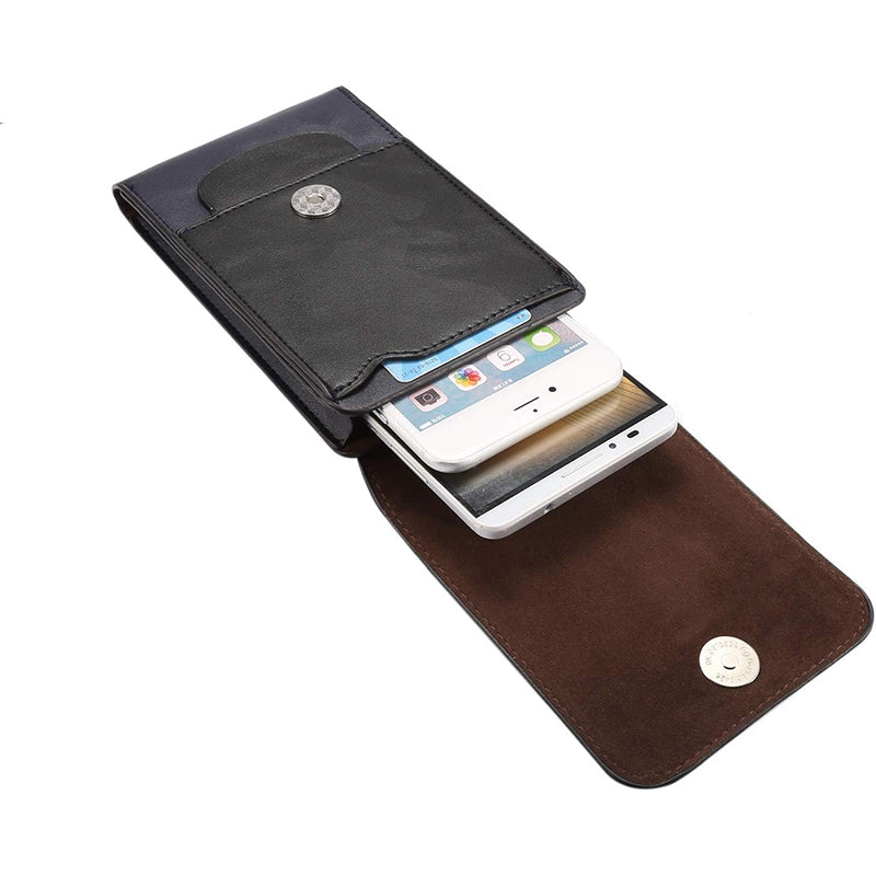 Cell Phone Case Holoster Leather Cell Phone Holster with Belt Loop Case