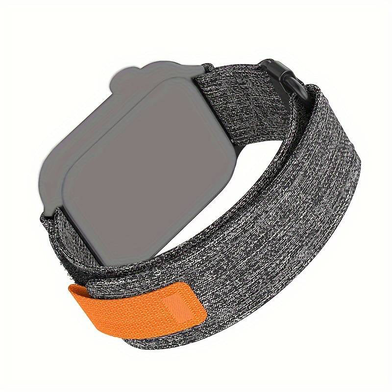 Houndstooth Canvas Watch Band