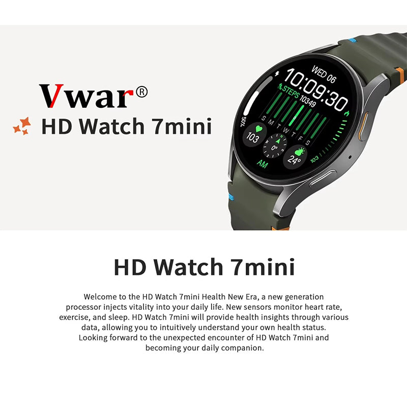 js watch 7 mini smart watch AMOLED Screen