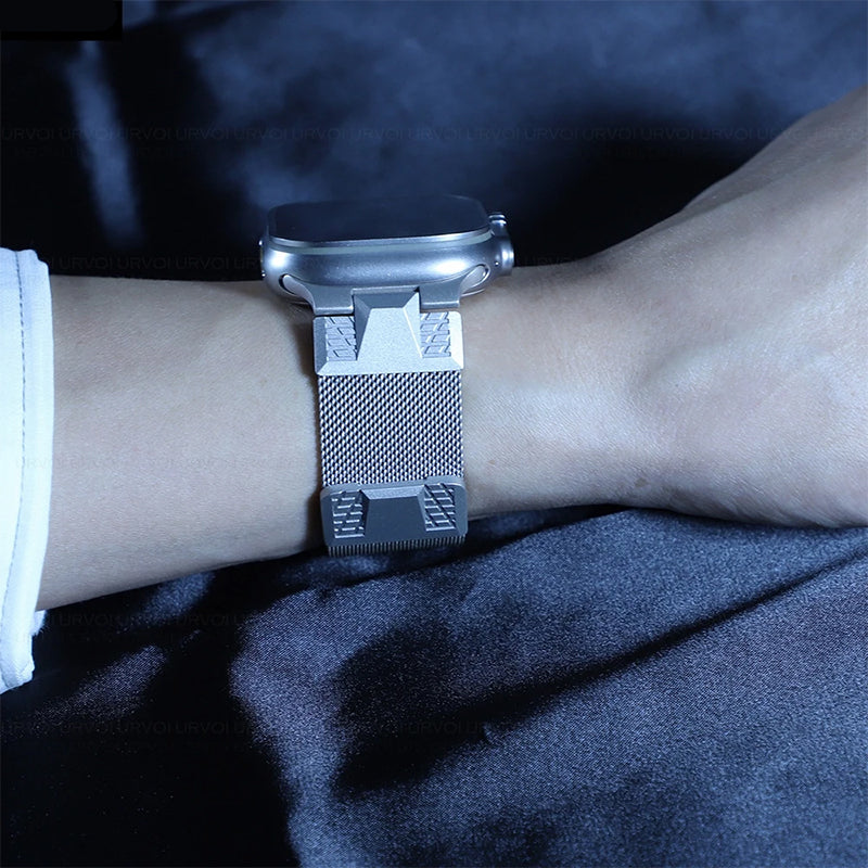 Stainless Steel Magnet buckle Apple Watch Strap