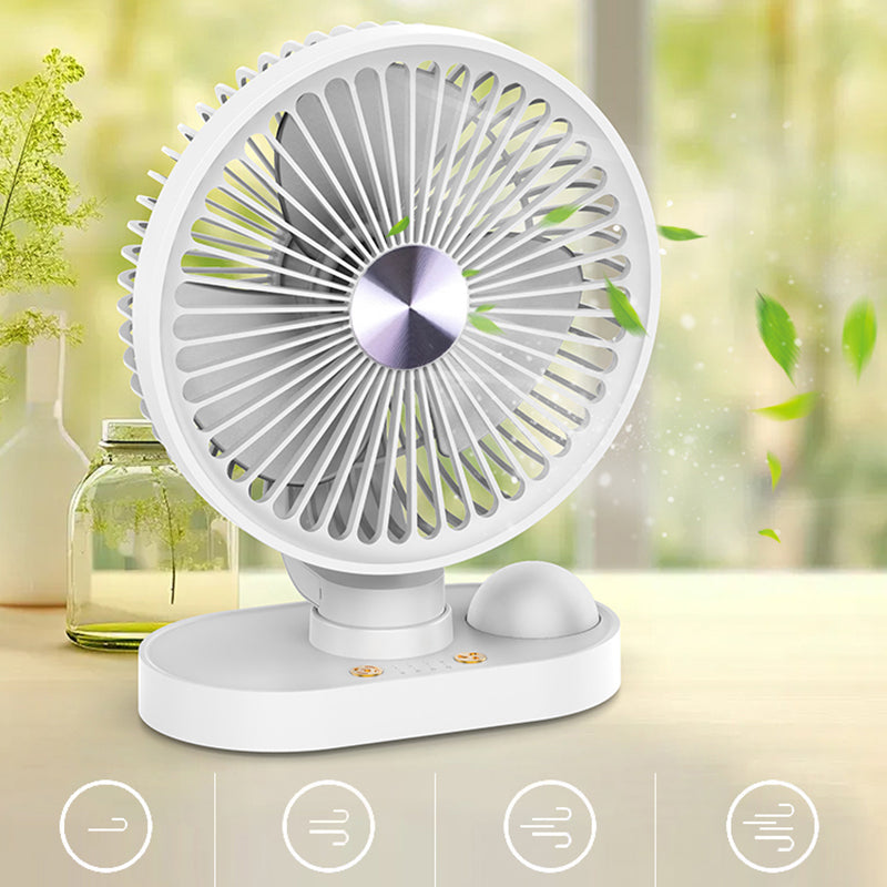 Simple Library Fan with Lighting Finance UP032