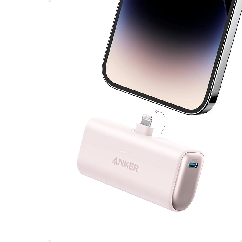 Anker A1653 Nano Power Bank (22.5W, Built-In USB-C/Lighting Connector)