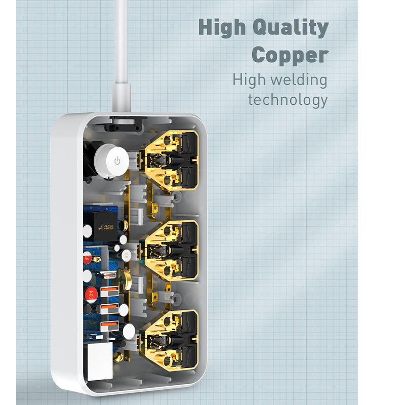 LDNIO SC3412 Fast Charging Power Extension