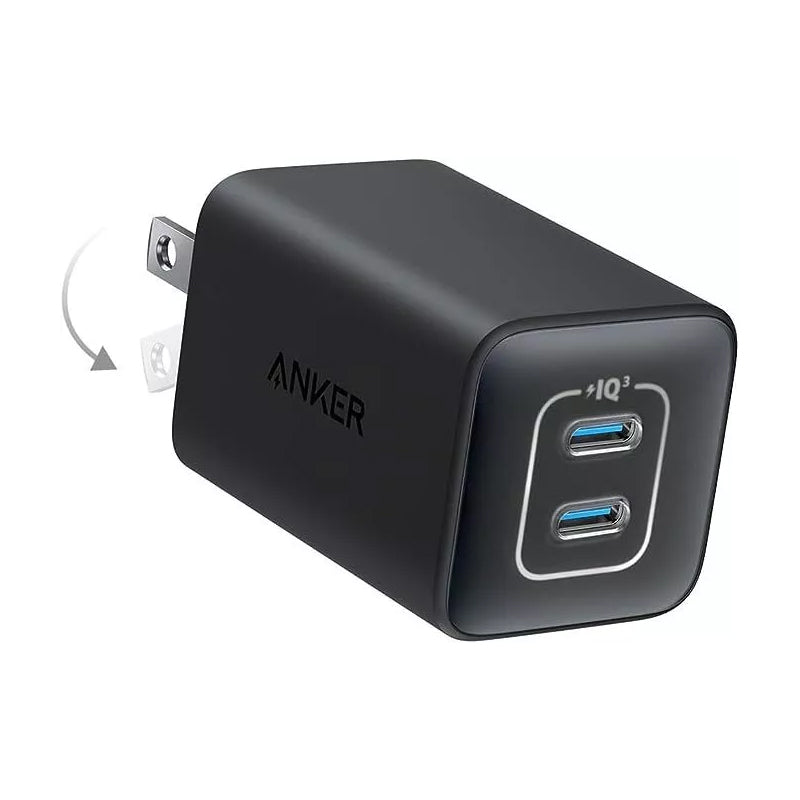 Anker 523 47W USB C Charger Nano 3 2 Port Compact GaN Fast Charger A2039