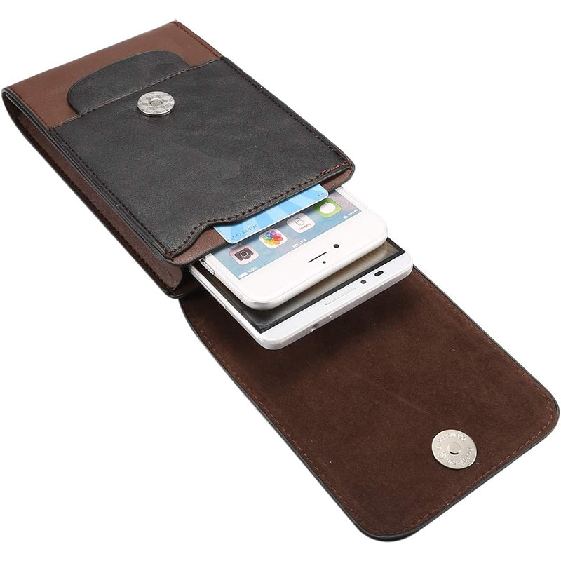 Cell Phone Case Holoster Leather Cell Phone Holster with Belt Loop Case