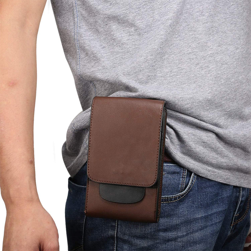 Cell Phone Case Holoster Leather Cell Phone Holster with Belt Loop Case