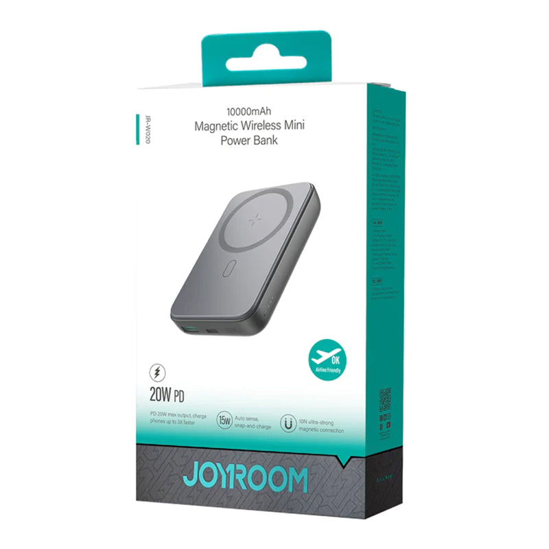 JR-W020 20W Mini magnetic wireless power bank 10000mah